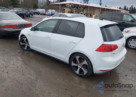 2015 Volkswagen Golf Gti 2.0T Autobahn 4-Door из США, поврежденный, VIN 3VW4T7AU9FM031141